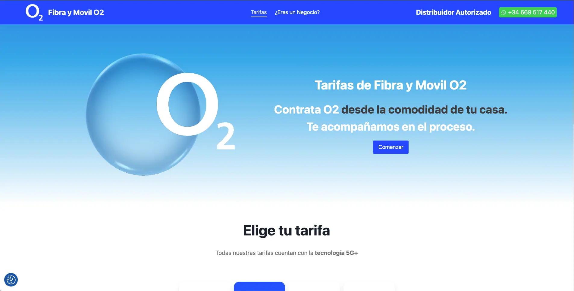 O2 Fibra y Movil